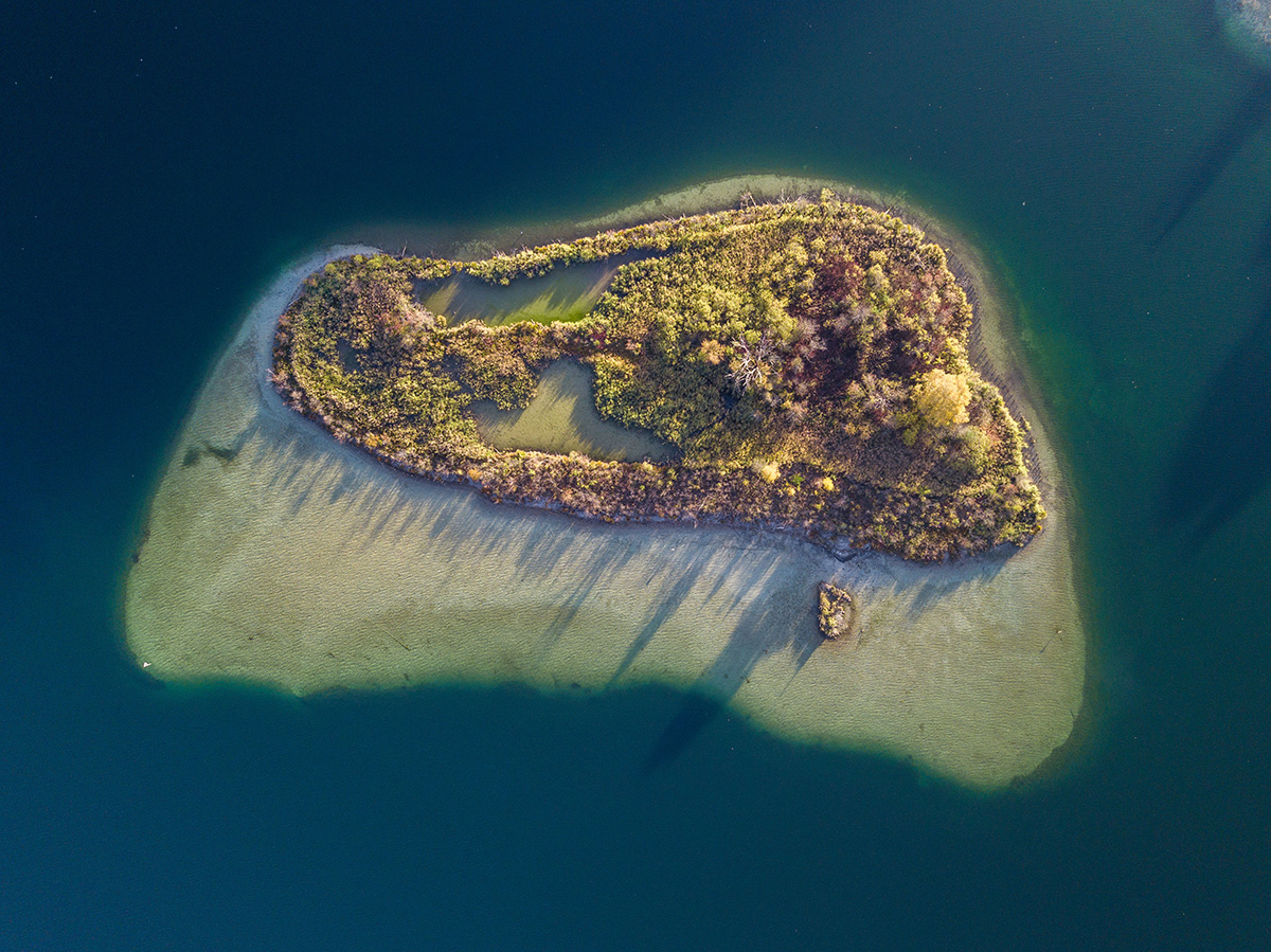  Dronenbild Insel