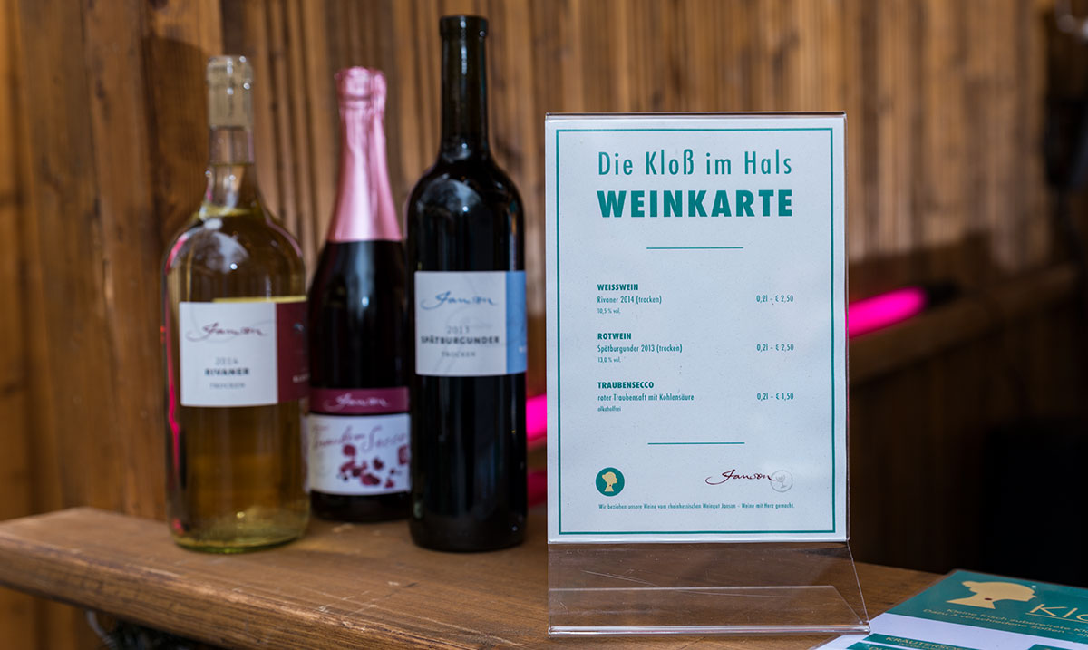 Weinkarte