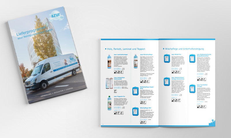 Produktkatalog – Layout, Produktfotografie und Druck