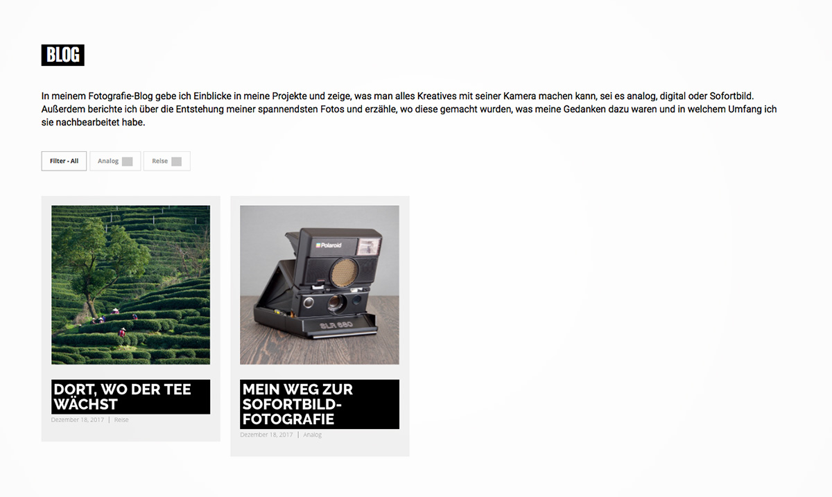 website blog