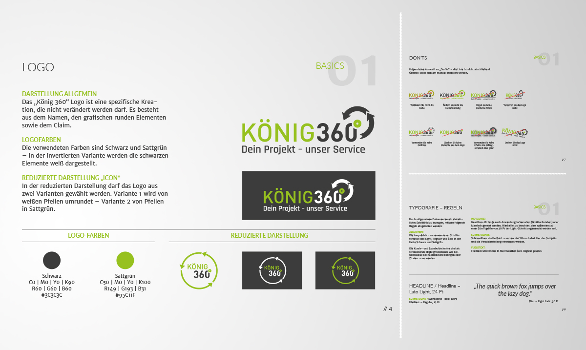 Corporate Design Manual König Trebur