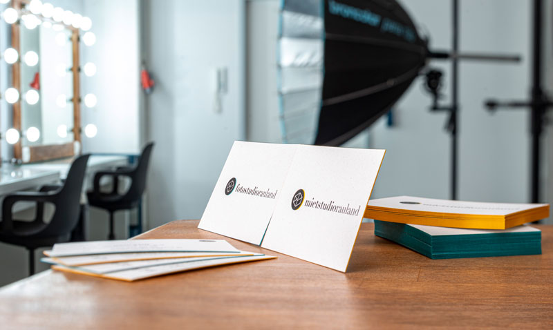 Logodesign, Webdesign und Geschäftsausstattung für ein Fotostudio