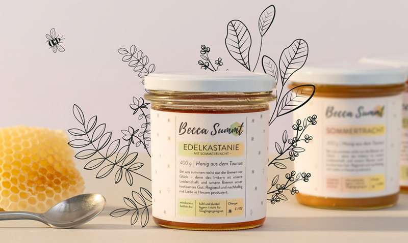 Corporate Design und Packaging für regionales Start-up