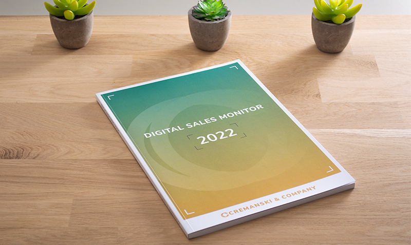 Layout und Druck „Digital Sales Monitor 2022“