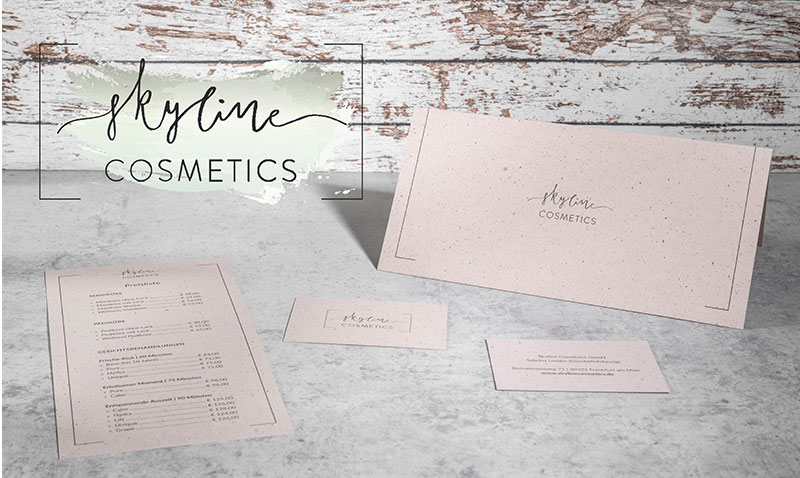 Corporate Design und Geschäftsausstattung für Naturkosmetik-Marke
